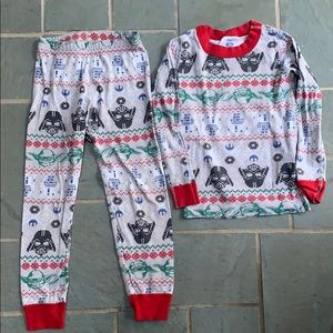 Hanna Andersson size 110 Star Wars PJs.